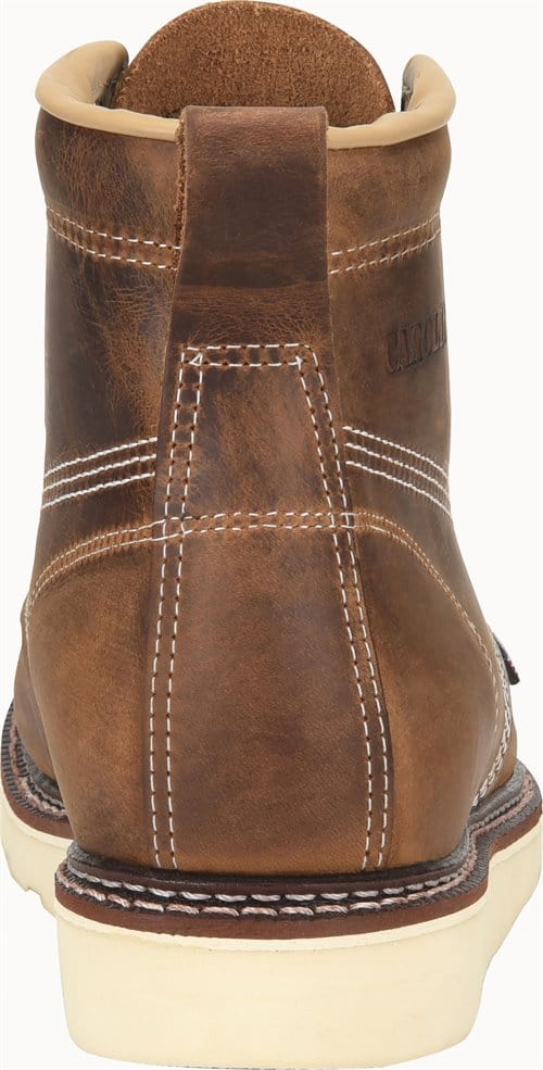 CAROLINA Boots Carolina Men's 6" Domestic Moc Toe Wedge Work Boots CA7011
