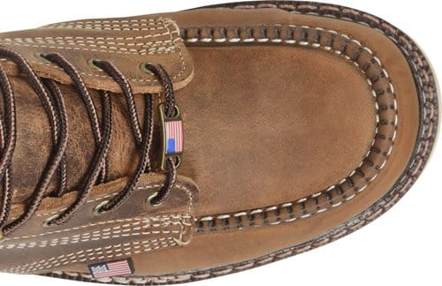 CAROLINA Boots Carolina Men's 6" Domestic Moc Toe Wedge Work Boots CA7011