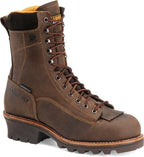 CAROLINA Boots Carolina Men's 8" Waterproof Birch Logger Work Boots CA7022
