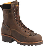 CAROLINA Boots Carolina Men's 8" Waterproof Composite Lace to Toe Logger Work Boots CA7522