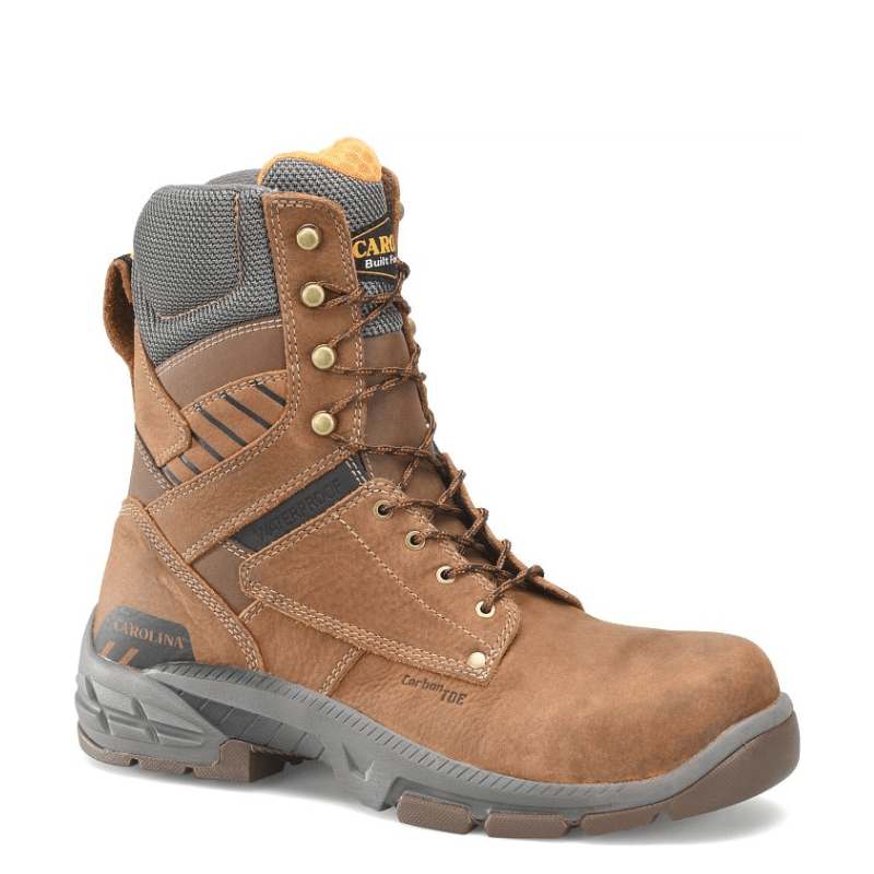 Carolina Boots Carolina Men's Bruno Hi Brown Waterproof Composite Toe Work Boots CA5543
