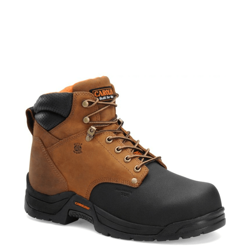 Carolina Boots Carolina Men's Bruno Internal Metguard Brown Heavy Duty Composite Toe Work Boots CA5582