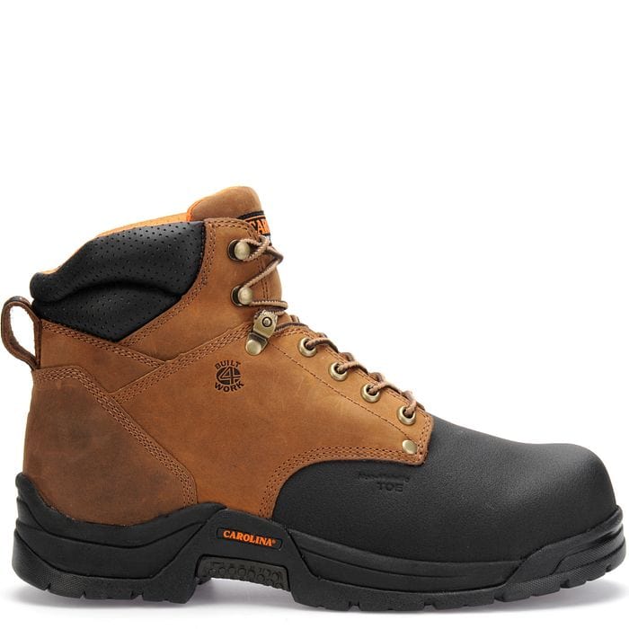 Carolina Boots Carolina Men's Bruno Internal Metguard Brown Heavy Duty Composite Toe Work Boots CA5582