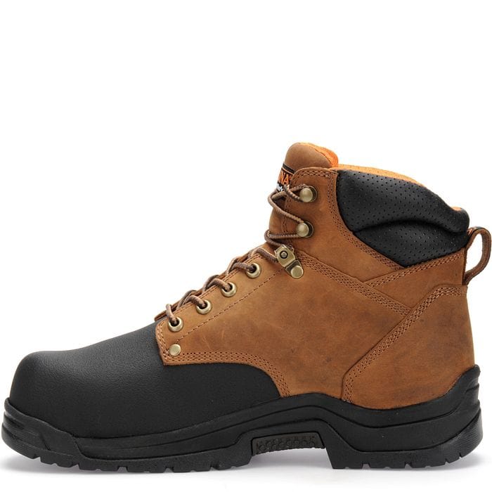 Carolina Boots Carolina Men's Bruno Internal Metguard Brown Heavy Duty Composite Toe Work Boots CA5582