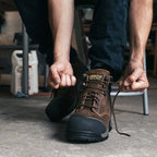 Carolina Boots Carolina Men's Bruno Lo Dark Brown Waterproof Carbon Composite Toe Work Boots CA5522