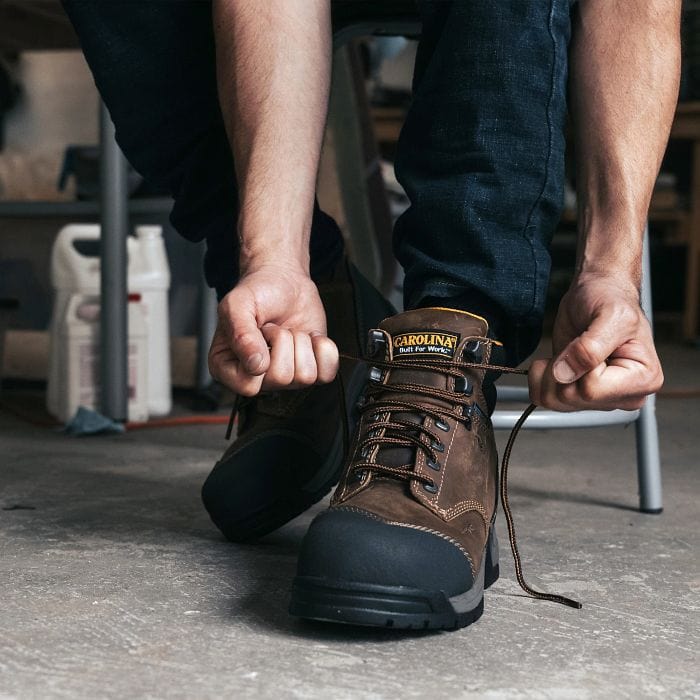 Carolina Boots Carolina Men's Bruno Lo Dark Brown Waterproof Carbon Composite Toe Work Boots CA5522