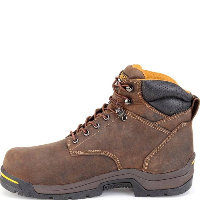 Carolina Boots Carolina Men's Bruno Lo Dark Brown Waterproof Composite Toe Work Boots CA5521