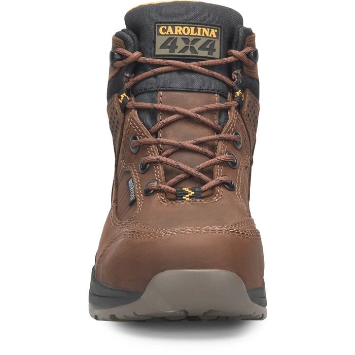 Carolina Boots Carolina Men's Builder Brown Waterproof Steel Toe Hiker Boots CA4501