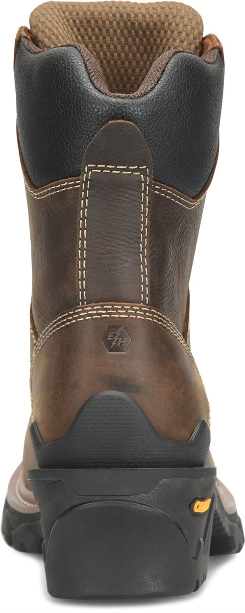 CAROLINA Boots Carolina Men's Cardinal 8" Waterproof Comp Toe Logger Work Boots CA7837