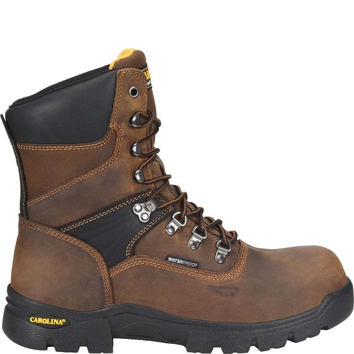 Carolina Boots Carolina Men's Cathode Brown Waterproof Composite Toe Work Boots CA5589