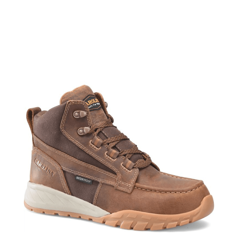 Carolina Boots Carolina Men's Challenge Brown Waterproof Composite Toe Hiker Boots CA5593