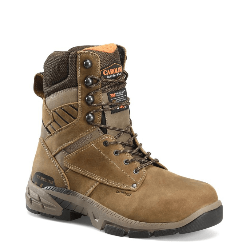 Carolina Boots Carolina Men's Duke Brown Insulated Waterproof Carbon Composite Toe Work Boots CA5547