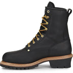Carolina Boots Carolina Men's Elm Black Insulated Waterproof Steel Toe Logger Boots CA5823