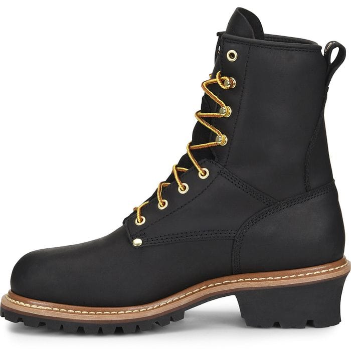 Carolina Boots Carolina Men's Elm Black Insulated Waterproof Steel Toe Logger Boots CA5823