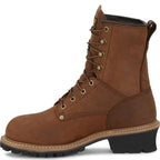 Carolina Boots Carolina Men's Elm Brown Insulated Waterproof Steel Toe Logger Boots CA5821