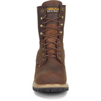 Carolina Boots Carolina Men's Elm Brown Waterproof Steel Toe Logger Boots CA9821
