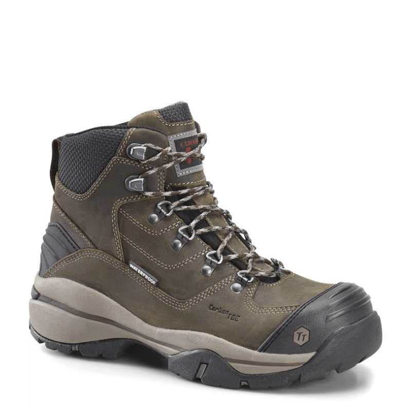 Carolina Boots Carolina Men's Flagstone Brown Waterproof Carbon Composite Toe Hiker Boots CA5525