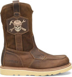 CAROLINA Boots Carolina Men's Flatiron Ranch Wellington 10" Moc Toe Work Boots CA7044