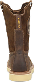 CAROLINA Boots Carolina Men's Flatiron Ranch Wellington 10" Moc Toe Work Boots CA7044