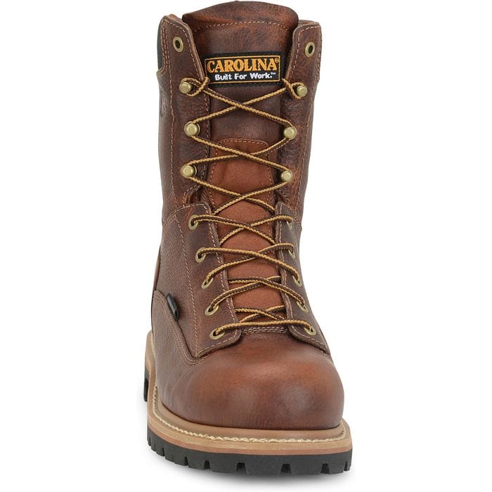 Carolina Boots Carolina Men's Grind Brown Waterproof Composite Toe Work Boots CA5529