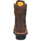 Carolina Boots Carolina Men's Hemlock Brown Waterproof Composite Toe Logger Boots CA9854