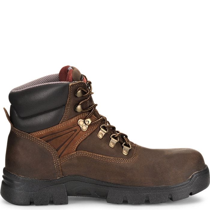 Carolina Boots Carolina Men's Hook Dark Brown Waterproof Composite Toe Work Boots CA5537
