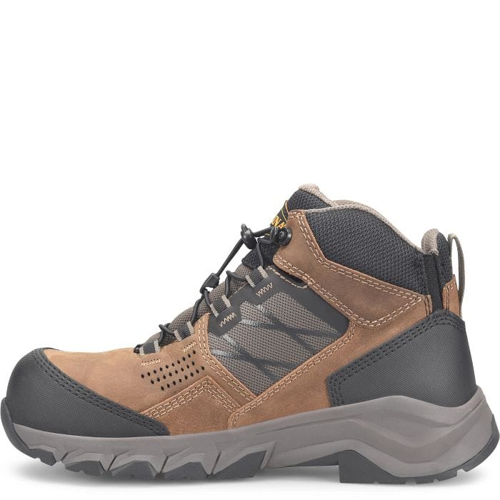 Carolina Boots Carolina Men's Ironhide Brown EZ Entry Waterproof Composite Toe Hiker Boots CA5553