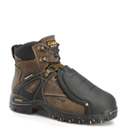 Carolina Boots Carolina Men's Miter External Metguard Dark Brown Waterproof Composite Toe Work Boots CA5586