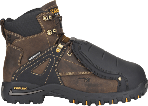 Carolina Boots Carolina Men's Miter External Metguard Dark Brown Waterproof Composite Toe Work Boots CA5586