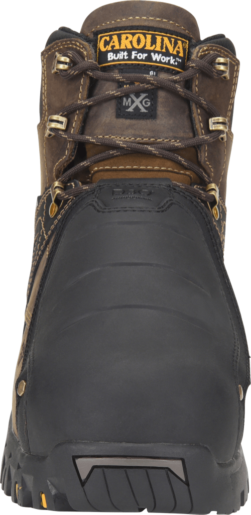 Carolina Boots Carolina Men's Miter External Metguard Dark Brown Waterproof Composite Toe Work Boots CA5586
