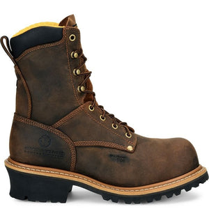 Carolina Boots Carolina Men's Poplar Brown Composite Toe Logger Boots CA9853