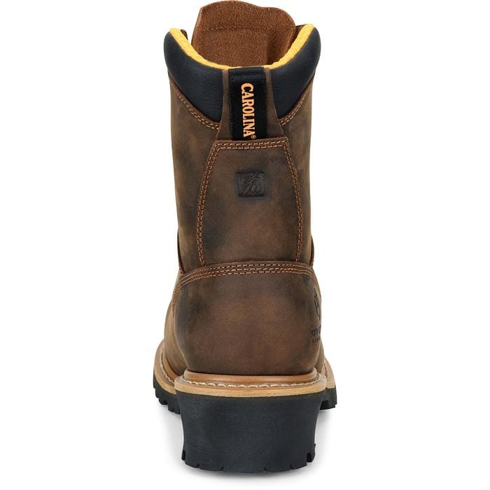 Carolina Boots Carolina Men's Poplar Brown Composite Toe Logger Boots CA9853