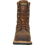Carolina Boots Carolina Men's Poplar Brown Round Toe Logger Boots CA9053
