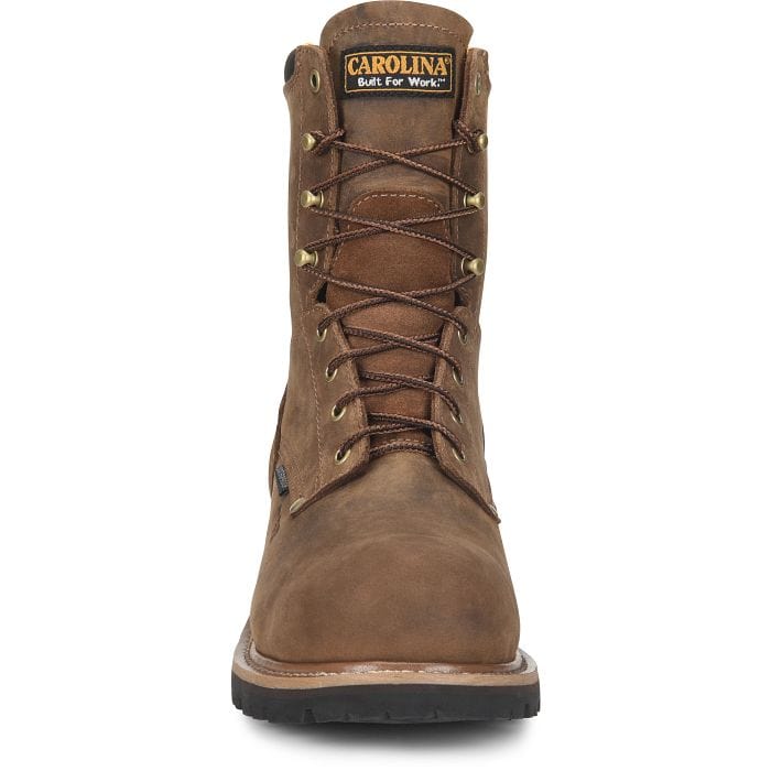 Carolina Boots Carolina Men's Poplar Brown Waterproof Composite Toe Logger Boots CA9852