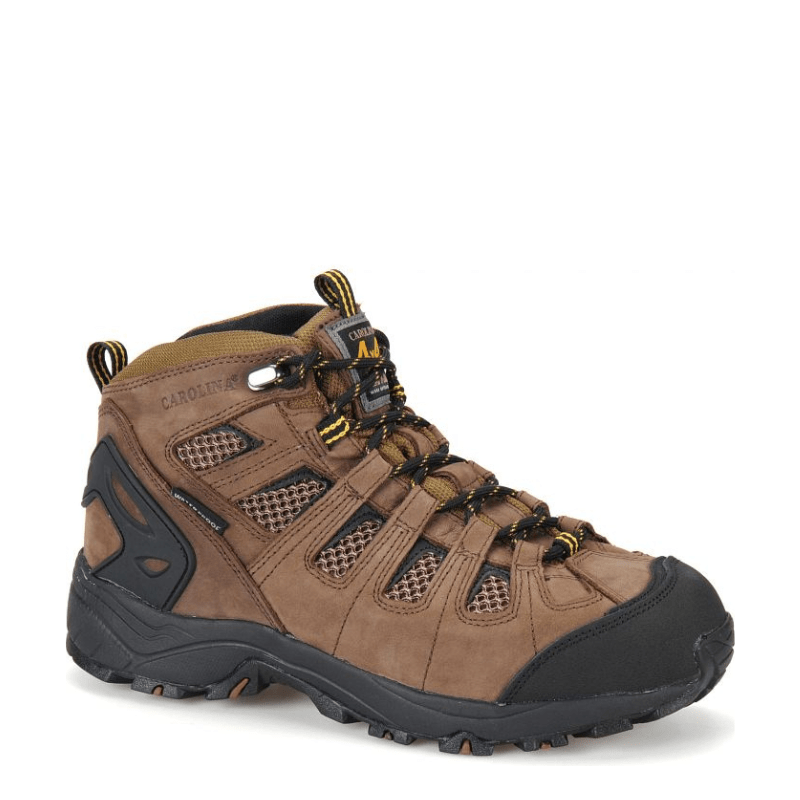 Carolina Boots Carolina Men's Quad Brown Waterproof Round Toe Hiker Boots CA4025