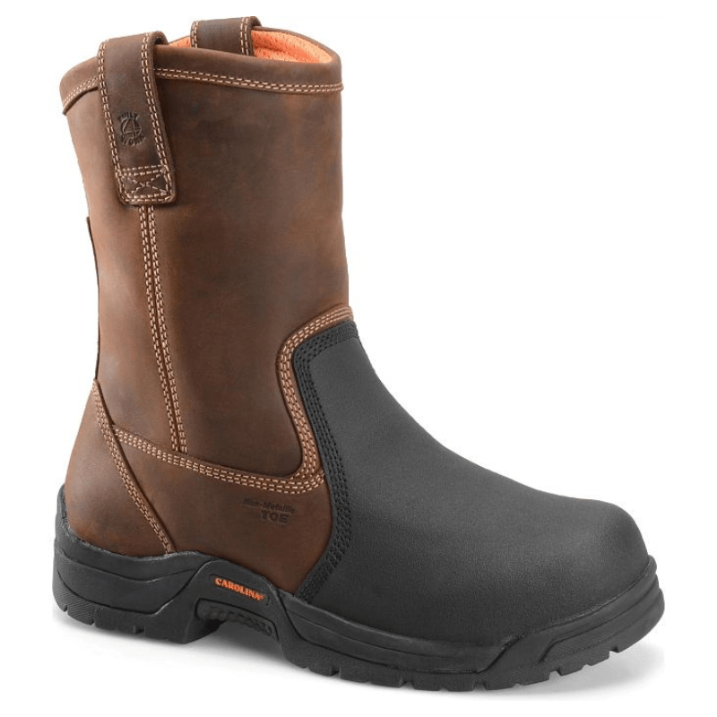 CAROLINA Boots Carolina Men's Ranch Wellington Well X Dark Brown Metguard Composite Toe Work Boots CA4582