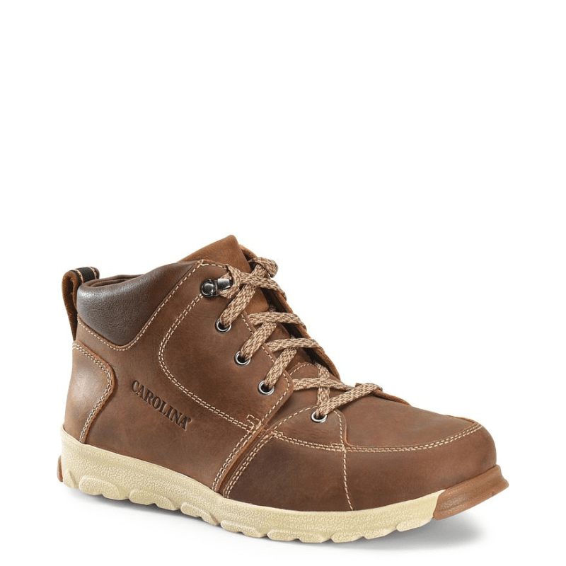 Carolina Boots Carolina Men's S-117 Brown Aluminum Toe Work Hiker Boots CA5570