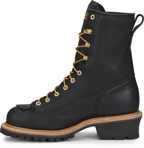 CAROLINA Boots Carolina Men's Spruce 8" Steel Toe Waterproof Logger Work Boots CA9825