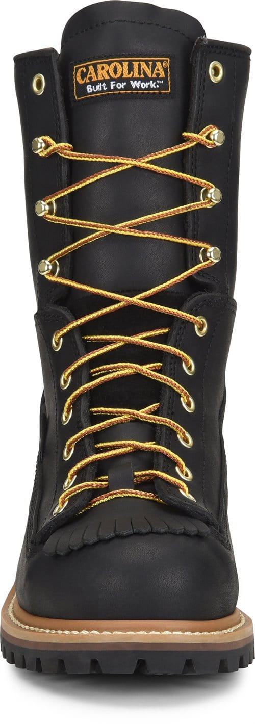 CAROLINA Boots Carolina Men's Spruce 8" Steel Toe Waterproof Logger Work Boots CA9825