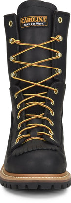 CAROLINA Boots Carolina Men's Spruce 8" Steel Toe Waterproof Logger Work Boots CA9825