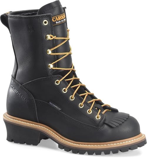 CAROLINA Boots Carolina Men's Spruce 8" Steel Toe Waterproof Logger Work Boots CA9825