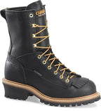 CAROLINA Boots Carolina Men's Spruce 8" Steel Toe Waterproof Logger Work Boots CA9825
