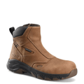Carolina Boots Carolina Men's Subframe Brown Side Zipper Waterproof Composite Toe Work Boots CA5550