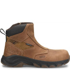 Carolina Boots Carolina Men's Subframe Brown Side Zipper Waterproof Composite Toe Work Boots CA5550