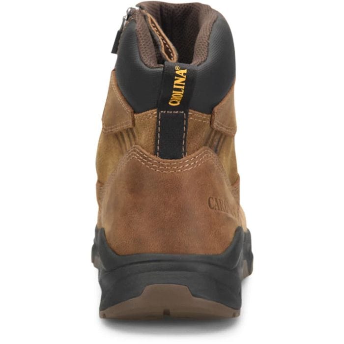 Carolina Boots Carolina Men's Subframe Brown Side Zipper Waterproof Composite Toe Work Boots CA5550