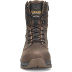 Carolina Boots Carolina Men's Subframe Dark Brown Side Zipper Insulated Waterproof Composite Toe Work Boots CA5555