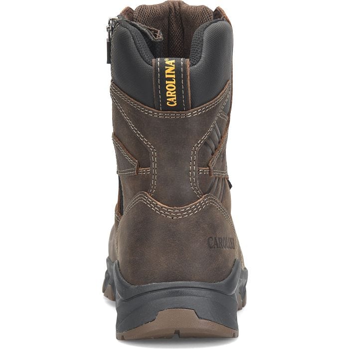 Carolina Boots Carolina Men's Subframe Dark Brown Side Zipper Insulated Waterproof Composite Toe Work Boots CA5555