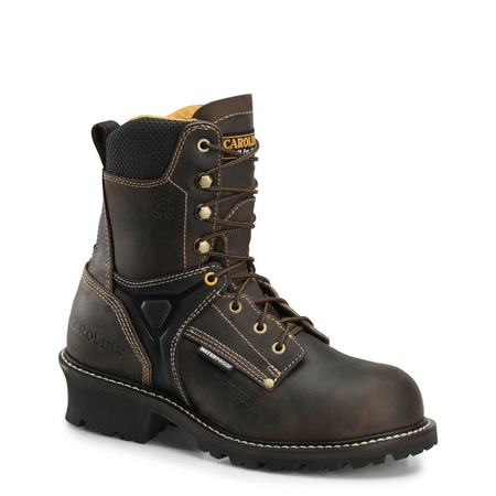 Carolina Men s 8 Timber Logger Walnut Composite Toe 10.5 EE