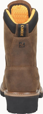 CAROLINA Boots Carolina MENS 8" Poplar Waterproof Logger Work Boots CA9052