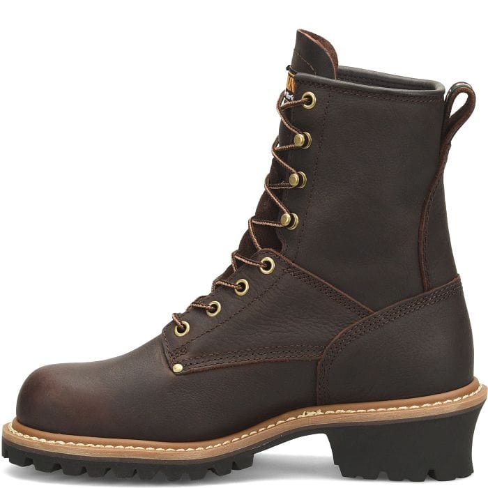 Carolina Boots Carolina Women's Elm Dark Brown Round Toe Work Boots CA421